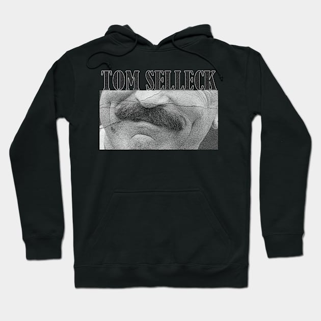 tom selleck Hoodie by ahmadist